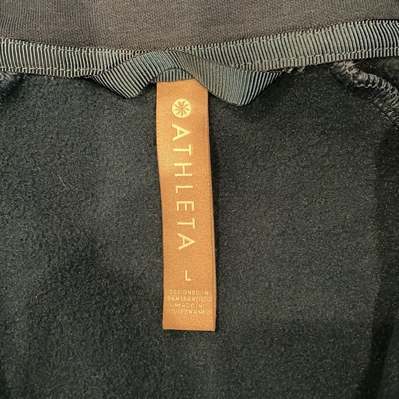 Athleta Blue Hoodie Sweatshirt - Picture 3 of 5